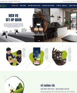 Theme wordpress bán trà sữa