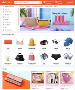 Theme wordpress bán túi , ví
