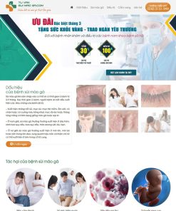 Mẫu website phòng khám