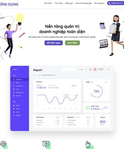 Theme wordpress landing page phần mềm, ứng dụng
