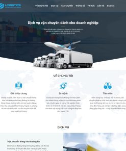 Theme wordpress dịch vụ vận chuyển - giao hàng 02