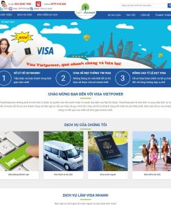 Web dịch vụ visa