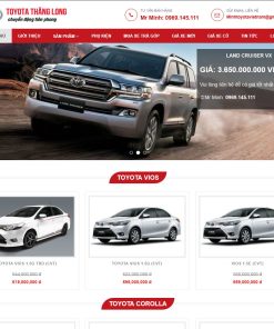 Web bán xe hơi