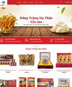 Theme wordpress bán yến sào 02