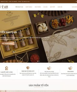 Theme wordpress bán yến sào 03