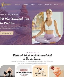 Theme wordpress trung tâm yoga 01