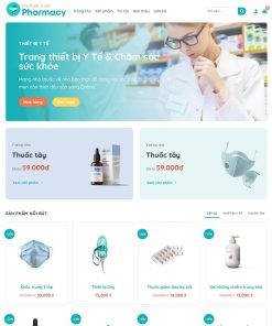 Theme wordpress bán thiết bị y tế